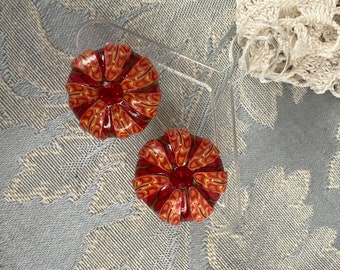 Paprika Stud Earrings