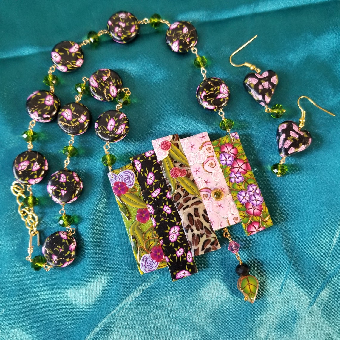 Picket Fence Necklace Set Etsy UK