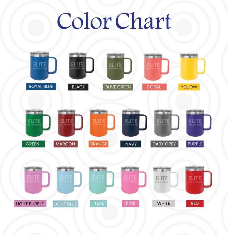 Custom 15oz Coffee Mug, Personalized Laser Engraved Mug, Monogram Coffee Mug, Insulated Stainless Steel Coffee Cup, Christmas Gift image 7