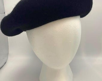 DARK GRAY BERET With Cabillou 100% Wool French Style - Etsy display picture 3