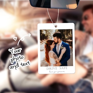 Custom Car Air Freshener,Car Scent, Custom Car Freshie,Picture Freshener, Personalized Car Accessories,Gifts for boyfriends,Birthday Gifts