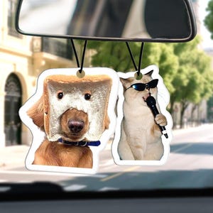 Custom Air Freshener, Picture Air Freshener, Cute Car Accessories, Photo Freshener, Car Freshies,Personalized Car Accessories
