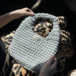 Handmade crochet bag