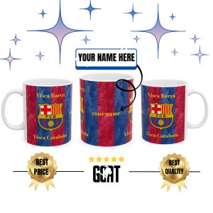 Personalized Barcelona Fan Mug