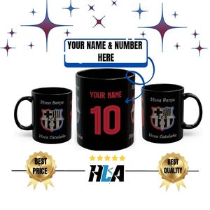 Personalized Barcelona Mug