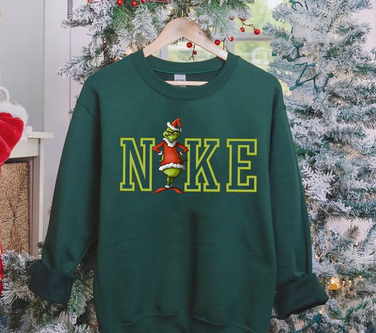 Grinch Sweatshirts - Etsy