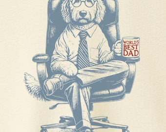 Doodle Dad Mug T-Shirt: Doodle Gift Sweatshirt or Hoodie or Tee Taco Dog