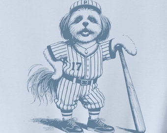 Shih Tzu, Shih Tzu Shirt, Shih Tzu Baseball Shirt, Vintage Dog T-Shirt, Shih Tzu Mom, Shih Tzu Dad, Shih Tzu Gift, Shih Tzu Baseball