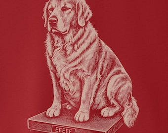 Golden Retriever Overweight Scale T-Shirt - Dog Shirt Sweatshirt Hoodie Taco Dog