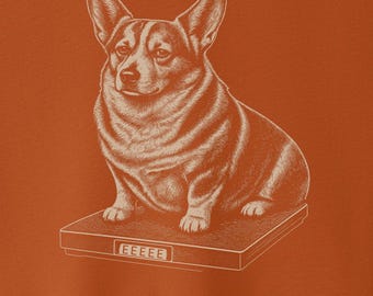 Corgi Overweight Scale T-Shirt - Dog Shirt Sweatshirt Hoodie Taco Dog