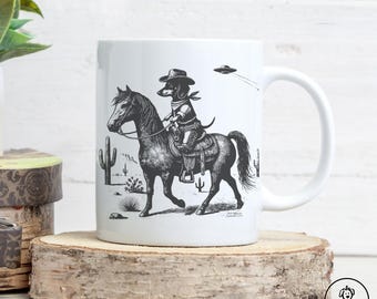 Dachshund Cowboy Mug: Funny Wiener Dog Horseback Gift Taco Dog