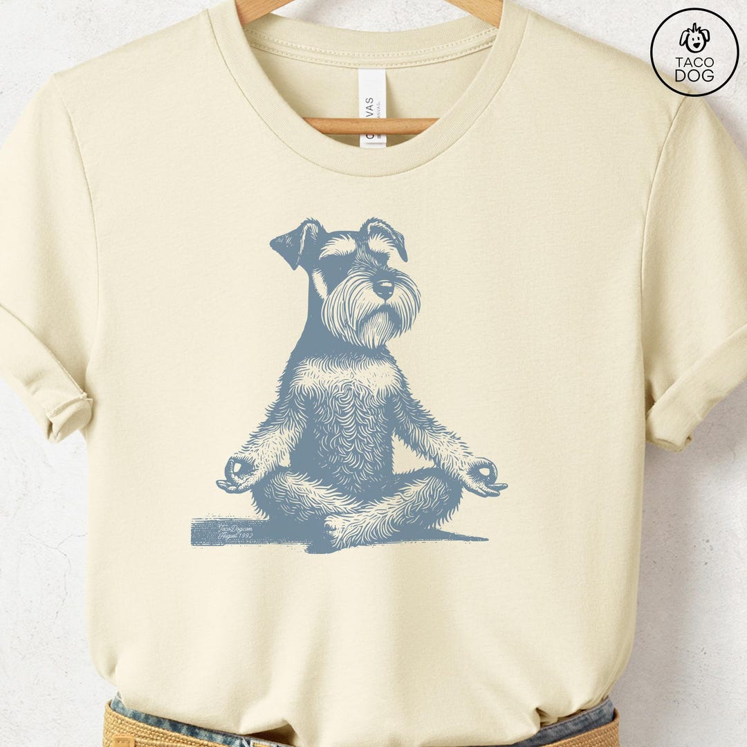 Schnauzer Meditate Yoga Sweatshirt