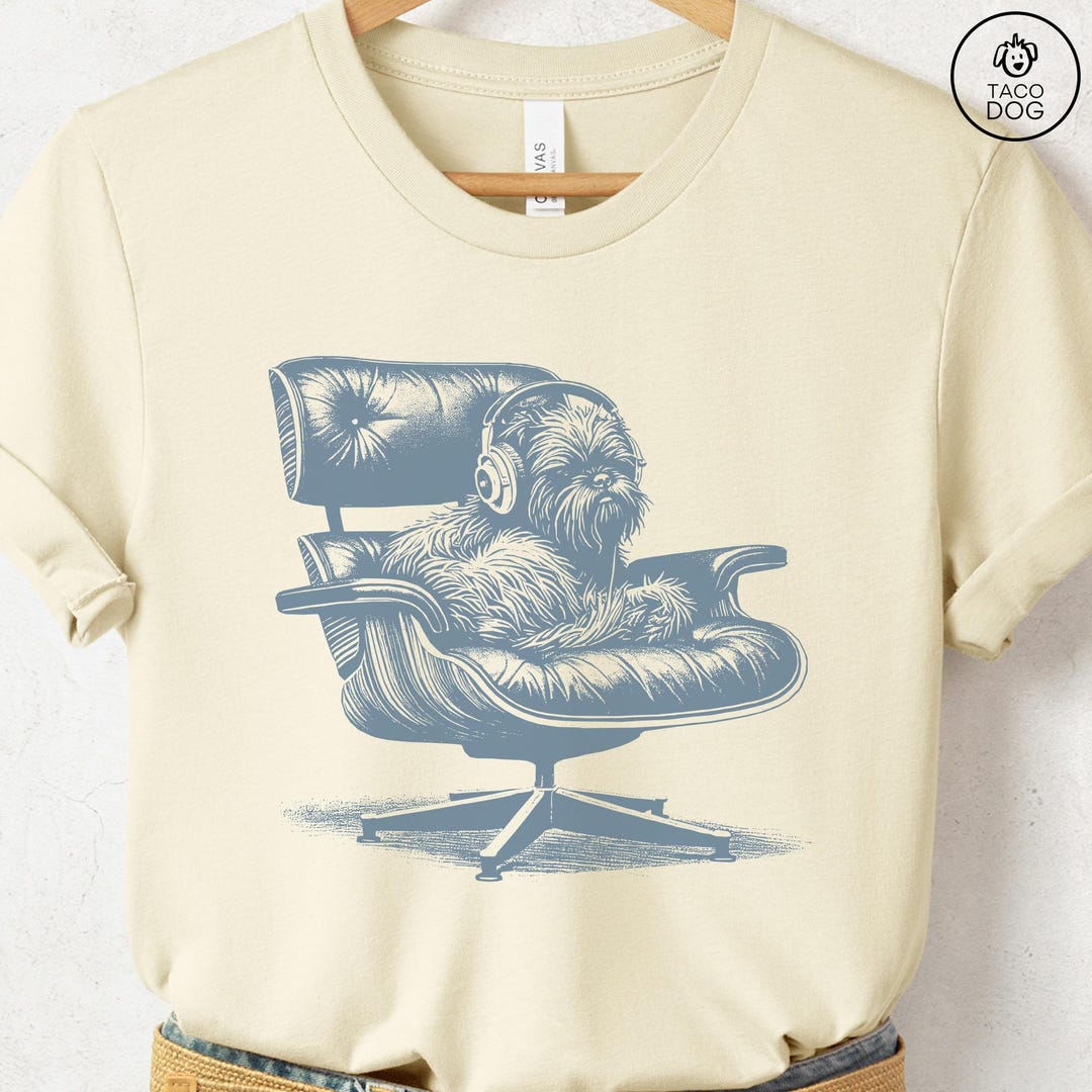 Brussels Griffon Griff Coffee Morning Mood T-Shirt main image 0