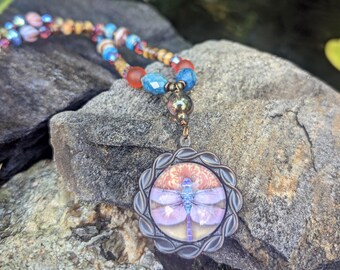 Woodland Dragonfly Necklace