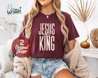 Jesus Is King PNG, Faith PNG, Religious PNG, Spring Png, Whimsy Png, Girly Png, Stripes Png, Dainty Png, Be Still Png, Love Like Jesus Png