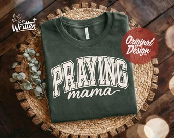 Praying mama png, floral church mama png, mama png, mother's day png, Christian Mom Shirt, Retro Christian Mom,Bible verse Shirt Gifts Boho