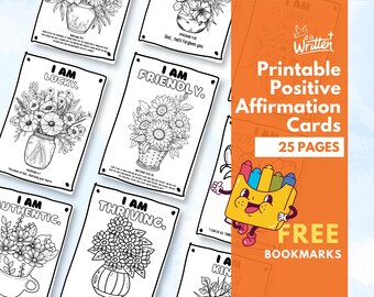 Christian affirmations, Christianity affirmatives Cards Printable Positive Affirmation Cards Free Bible Verse Bookmarks, Coloring book bible