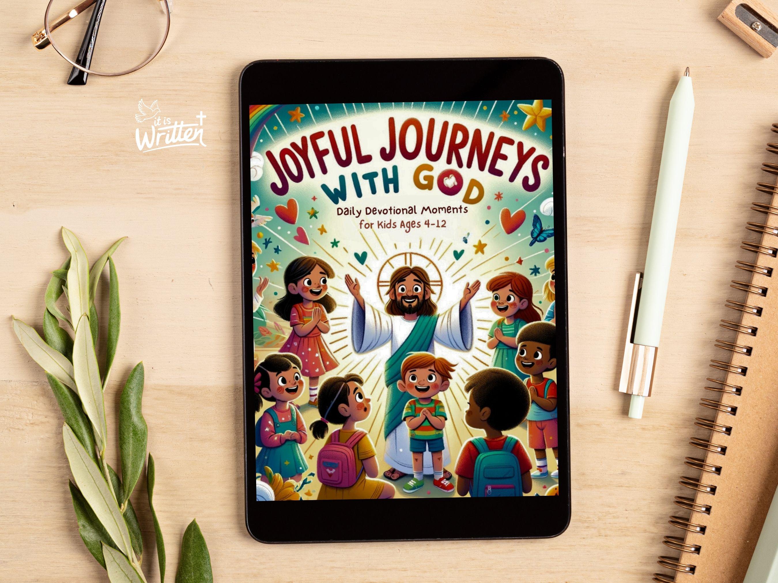 Kids Devotions Journal: Printable Daily Bible Study With Bookmarks ...