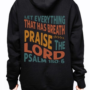 Praise the Lord with Every Breath Tee | Inspirational Christian Shirt Christian apparel Faith Based Christian Shirt Unisex Screen Print PNG