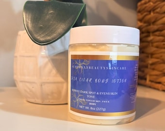 Kojic Acid Body Butter – Verhelderende en vochtinbrengende crème | Natuurlijke huidverzorging voor een stralende, egale huid