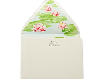 Juego de tarjetas de felicitación Fancy Pants / Cisne