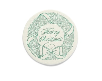 Extra Thirsty Coasters - Wreath