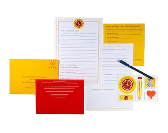 Letter Writing Kit | Write a Letter to the Time Capsule