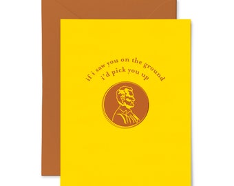 Lucky Penny | Letterpress Greeting Card