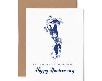 Happy Anniversary | Anniversary | Letterpress Greeting Card