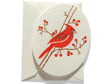 Tarjeta de presentación mini tipográfica / Cardenal