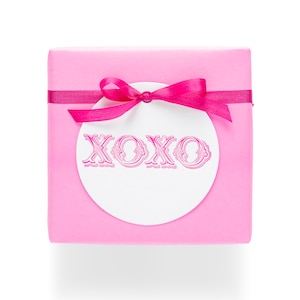 Etichette regalo / XOXO - Set da 6