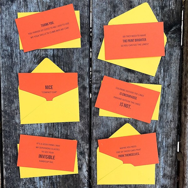 Parking Ticket Envelope Etsy