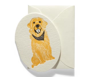 Tarjeta de presentación mini tipográfica / Perro