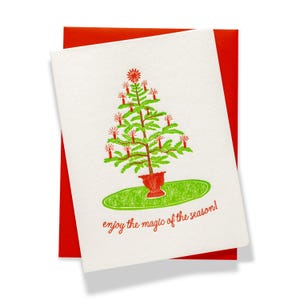 Christmas Bloom | Holiday/Christmas | Letterpress Greeting Card