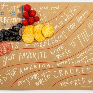 Cheatsheet charcuterie | Vlag: