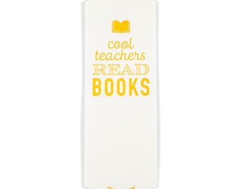 Bookmarks | Cool Teachers | Letterpress