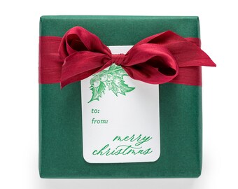 Gift Tags | Holly - Set of 6