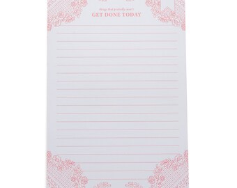 Get Done Today | Edge-Painted Notepads