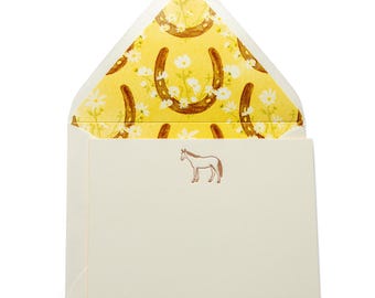 Juego de tarjetas de felicitación Fancy Pants / Caballo