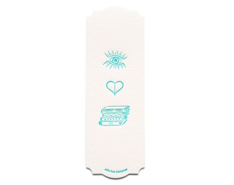 Bookmarks | Eye | Letterpress