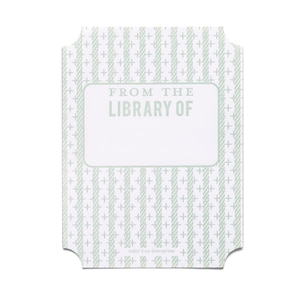 Bookplates | Stripe | Set of 4