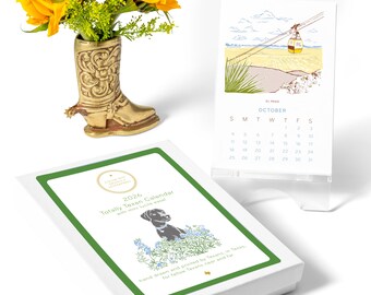 2026 Totally Texan Calendar | Letterpress