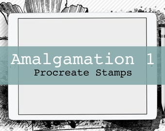 Pinceles Procreate - Pinceles de sello Amalgamation 1