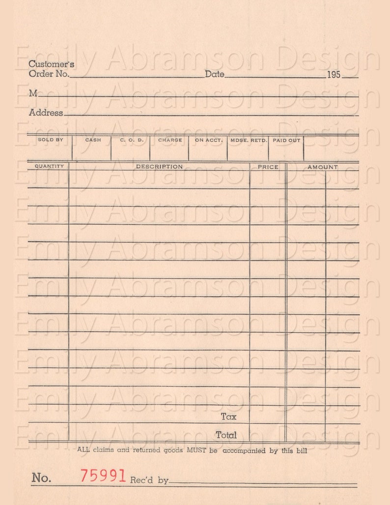 Digital Vintage Book Pages and Ephemera Printable No 34