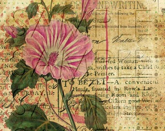 Hoja de collage digital imprimible n.º 251 para revistas basura y álbumes de recortes digitales