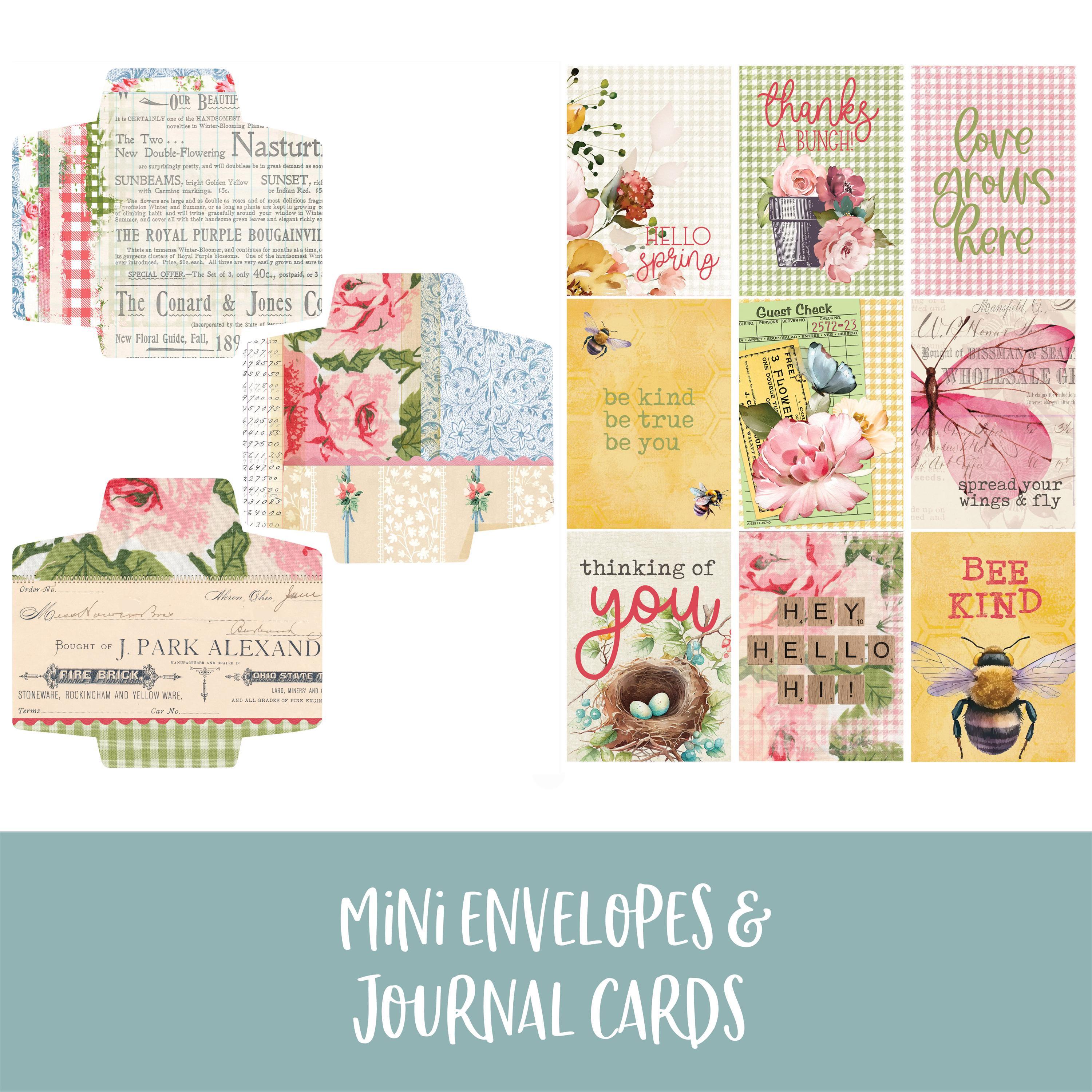 Spring Garden Digital Printable Junk Journal Kit - Etsy