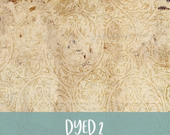 Dyed Printable Digital Background and Journal Papers No. 2 Junk Journal Kit