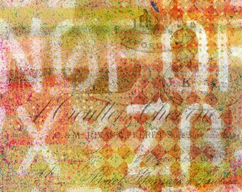 Hoja de collage digital imprimible n.º 241 para revistas basura y álbumes de recortes digitales