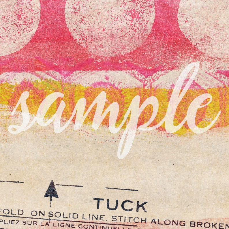 Mixed Media Printable Digital Background and Journal Papers Etsy