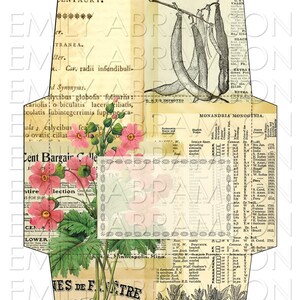 Printable Envelope Collage Sheet No. 32